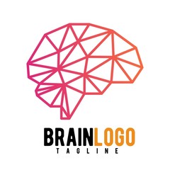 brain vector logo