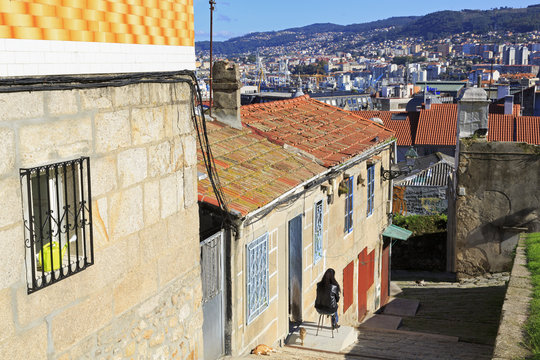 Historic Centre, Vigo, Galicia, Spain