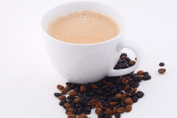 coffee and coffee beans