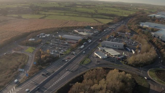 Motorway Service Station and Junction