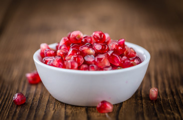 Pomegranate (selective focus)