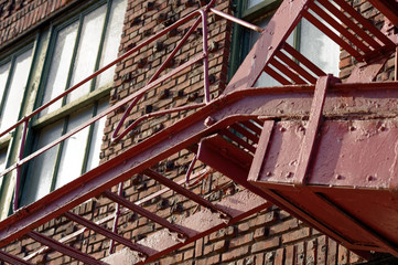fire escapes