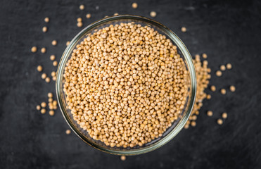 Portion of Seeds (Mustard) (selective focus)