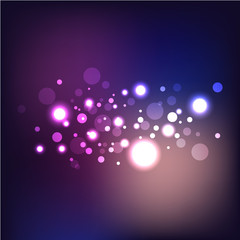 Light bokeh abstract background