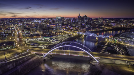 Fototapeta na wymiar Nashville Aerial