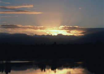 Rays of Sunlight Beam