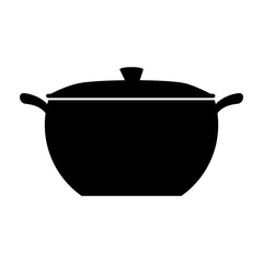 kitchen pot isolated icon vector illustration design