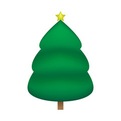 Christmas tree vector design