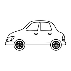 Isolated car symbol icon vector illustration graphic design