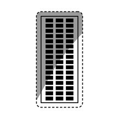Urban city tower icon vector illustration graphic design