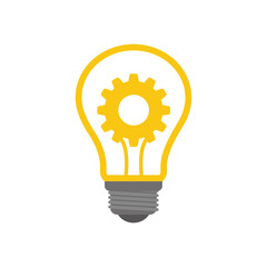 Bulb big idea icon vector illustration graphic design