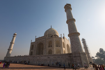 Fototapeta premium Taj Mahal Wide Angle