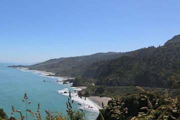 Obraz premium beach in new zealand