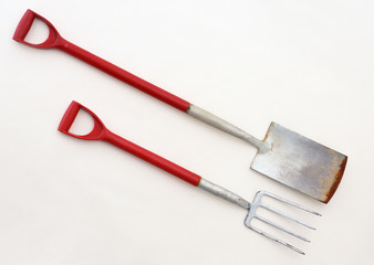 Shovel and Fork