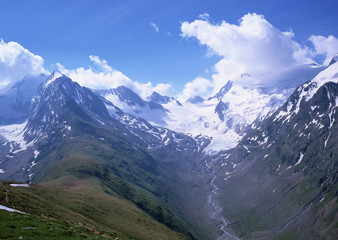 Fototapeta na wymiar Oetztal Alps