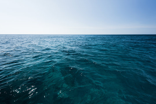 The Vast Ocean And Dark Blue Sea, Andaman Open Sea