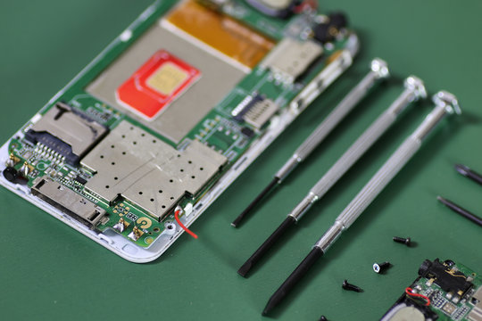 phone chip micro repair