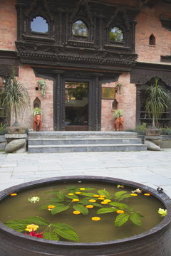 Grounds Of Dwarika's Hotel, Kathmandu, Nepal