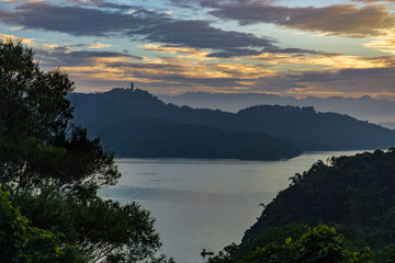 Fototapeta na wymiar Lake View in Asia