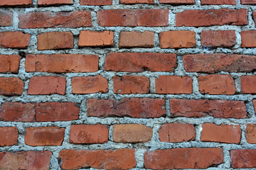 Background of old vintage brick wall