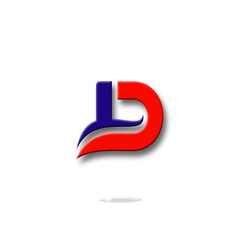 d, logo d, letter d, vector, icons, icon d, ribbon, font, symbol