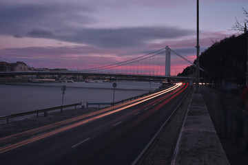 Fototapeta na wymiar Budapest nightlife