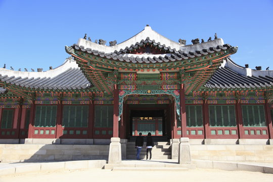 Changdeokgung Palace (Palace of Illustrious Virtue), Seoul, South Korea