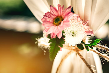 Beautiful flower wedding decoration
