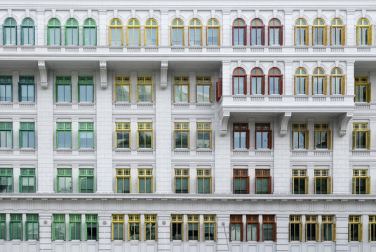 The MICA Building, a Singapore national monument, the headquarters of Ministry of Information, Communications and the Arts, Singapore