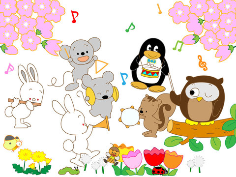 動物の春の音楽