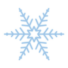 Cristal de glace, flocon. (#06)