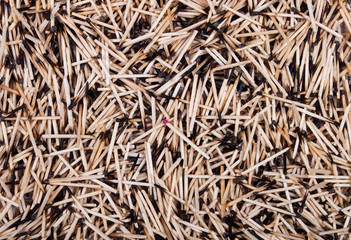 Background with match.