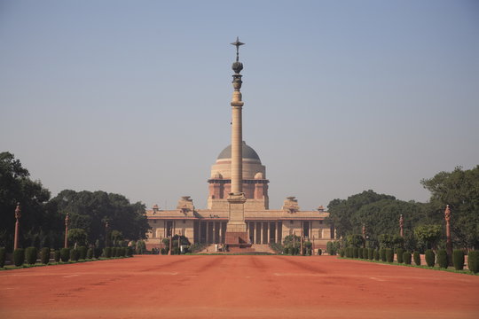 Rashtrapati Bhavan, Presidential Palace, New Delhi