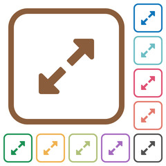 Resize full simple icons