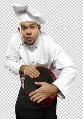 cook chef and photo with saved path 