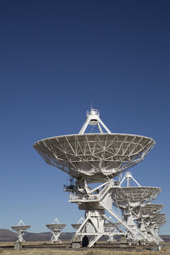 The Very Large Array (The National Radio Astronomy Observatory), multiple antennas, New Mexico 