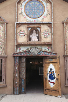 Santo Nino de Atocha Chapel, Childrens Chapel, Santuario de Chimayo, Religious Pilgrimage Site, Chimayo, New Mexico