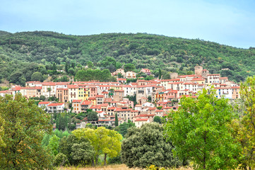 Fototapeta na wymiar Palalda in Pyrenees-Orientales, Languedoc-Roussillon, France.