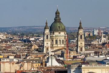 Fototapeta na wymiar St. Stephen’s basilica of Budapest