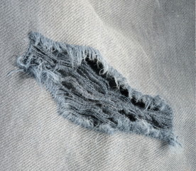 Lacking black jean texture. Old jean.