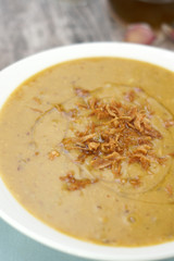 Zuppa di lenticchie rosse