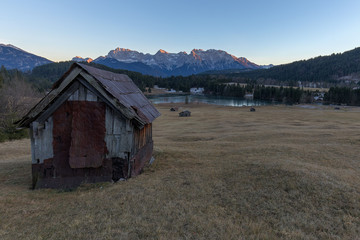 Panorama Landschaft in Bayern