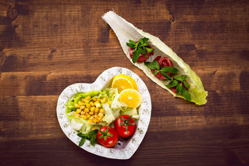 Health Food and Dinner