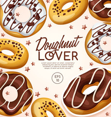Doughnut Elements : Vector Illustration 