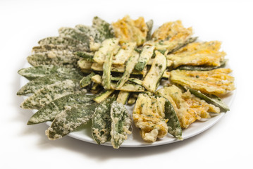 piatto verdure fritte in pastella -2