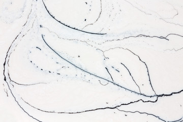 Mix of a white and black paint.