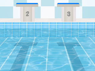 Obraz premium the Olympic pool