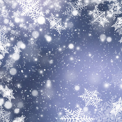  Christmas abstract  snowflake background with space for text