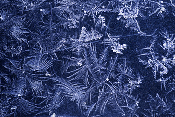 Texture of frost
