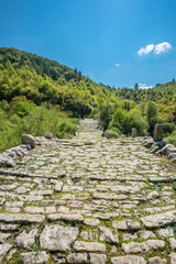 Kalogeriko stone bridge. Zagoria, Greece